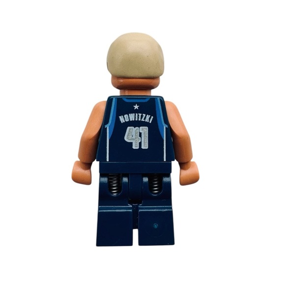LEGO Sports Minifigure NBA Steve Nash #13 Dirk Nowitzki #41 Dallas Mavericks - Picture 8 of 10